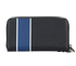 Prada Continental Wallet, &pound;220, Accessories, Black/Blue, Leather, Back view